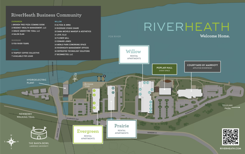 the riverheath community map